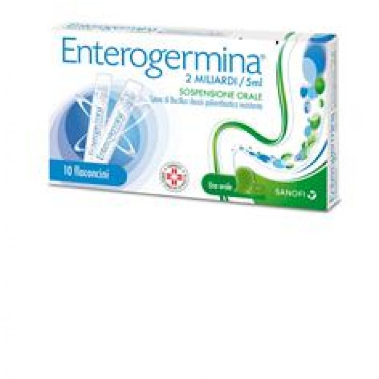 Enterogermina 10 Fiale Orali Da 2 Miliardi 5 ml 013046038