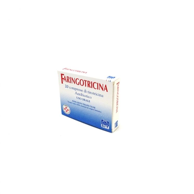 Faringotricina 20 Compresse Orosolubili 2,5 mg 