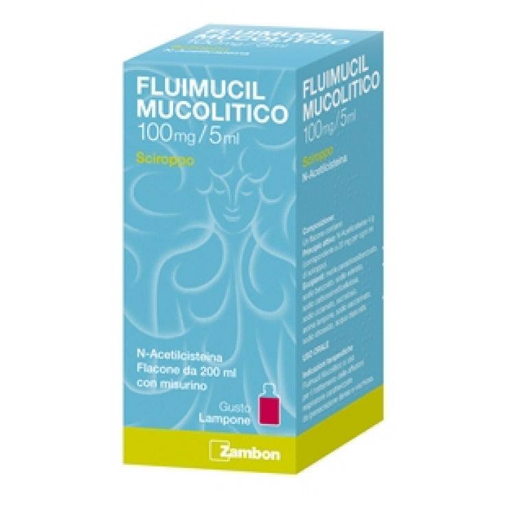 Fluimucil Mucolitico Sciroppo 100 mg/5 ml