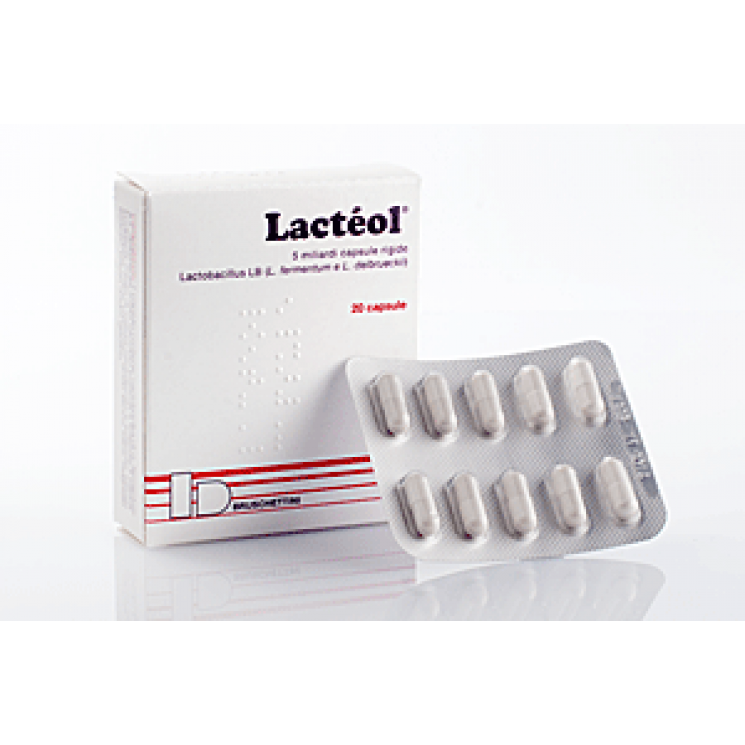Lacteol 20 Capsule Da 5 Miliardi