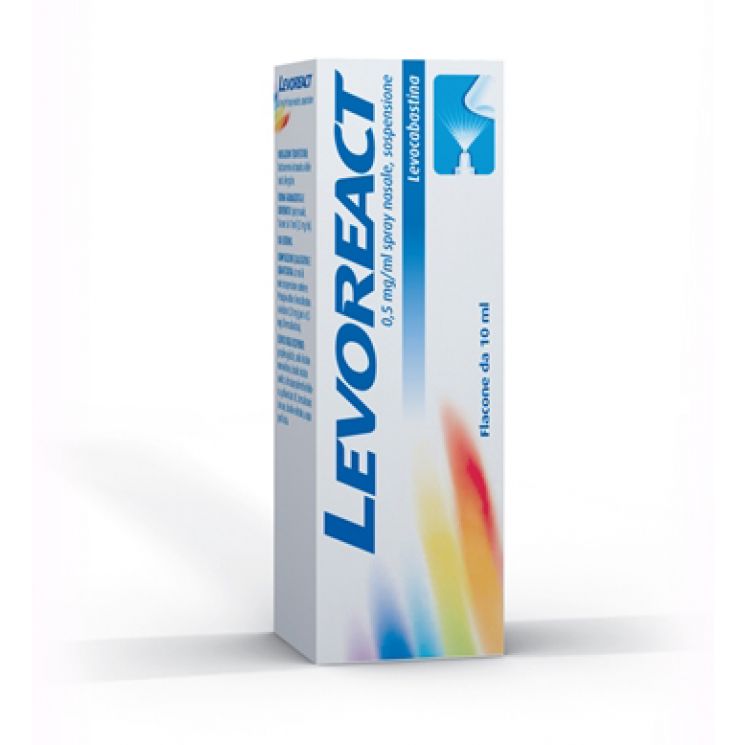 Levoreact Spray Nasale 10 ml 0,5 mg/ml 