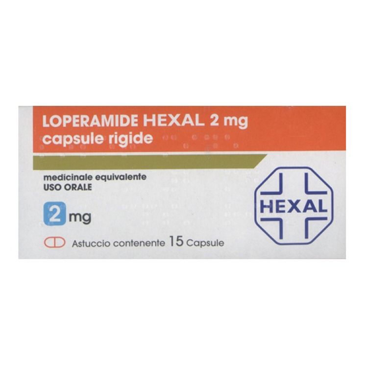 Loperamide Hexal 15 Capsule 2 mg