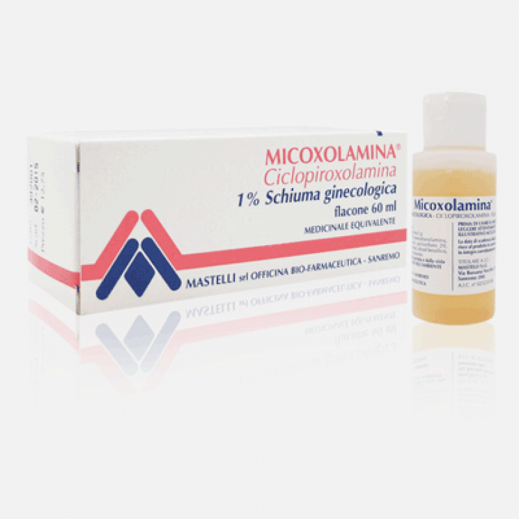 Micoxolamina Schiuma cutanea 60ml 1%