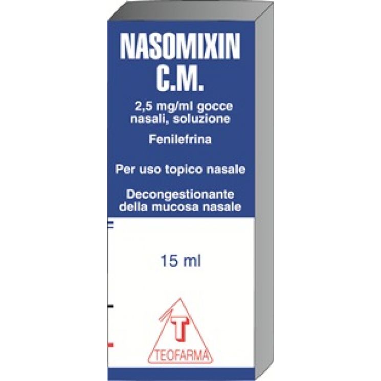 Nasomixin C.M. Gocce 15 ml 2,5 mg/ml