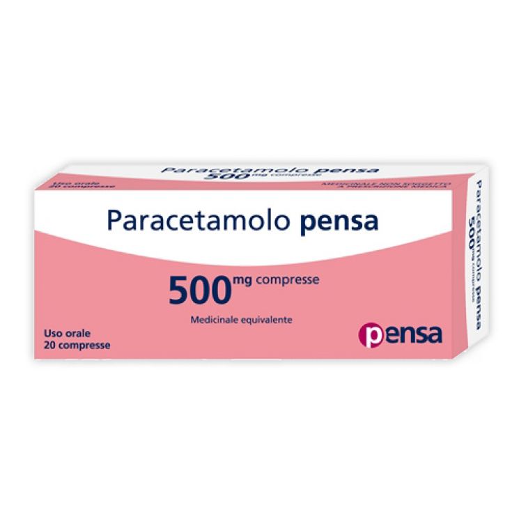 Paracetamolo Pensa 20 Compresse 500 mg 
