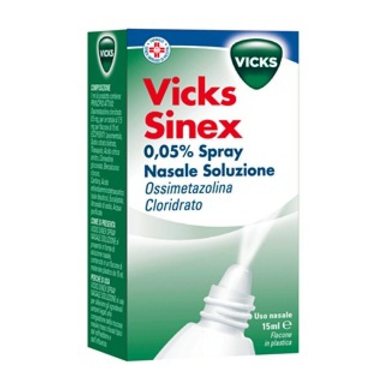 Vicks Sinex Spray Nasale Flacone 15 ml 