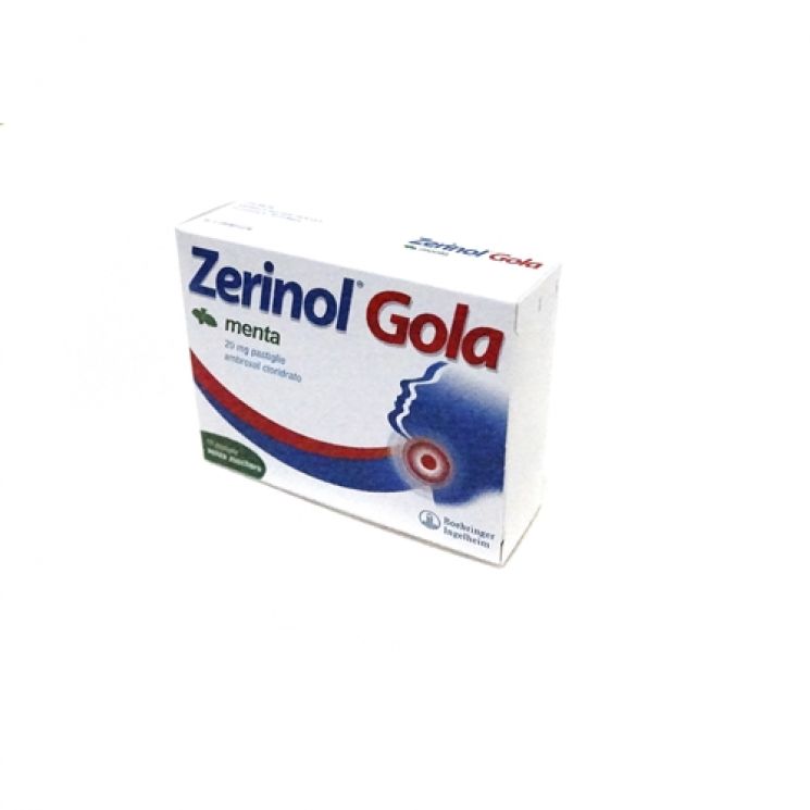 Zerinol Gola Menta 18 Pastiglie 20 mg