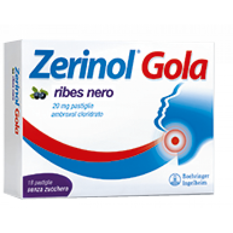 Zerinol Gola Ribes 18 Pastiglie 20 mg