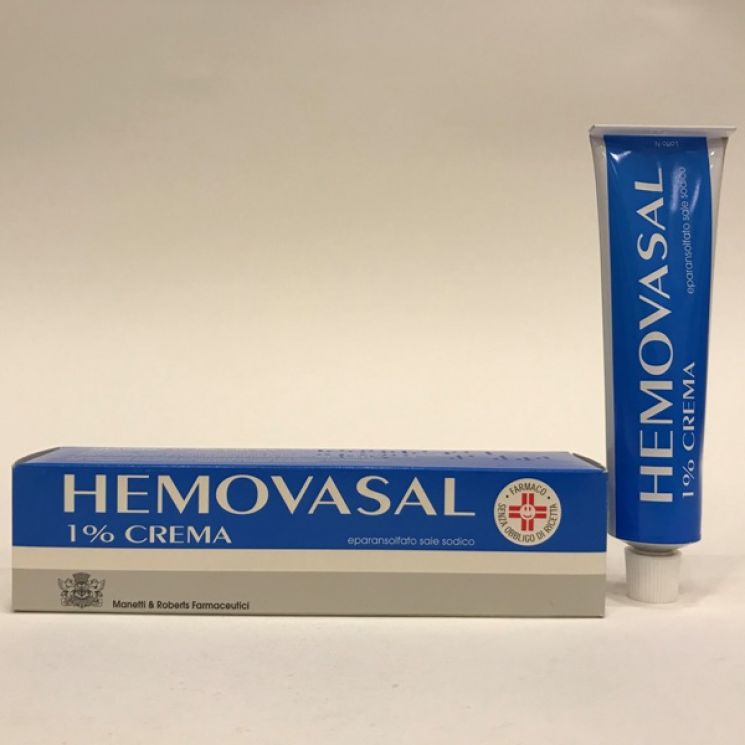 Hemovasal Crema 1% 30g