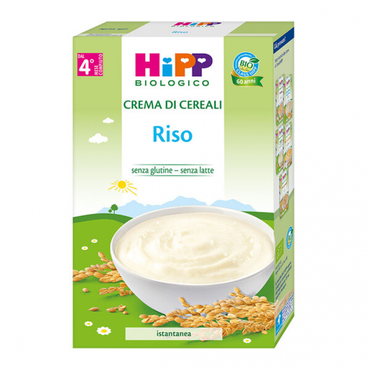 Hipp Biologico Crema di Cereali Riso 200g