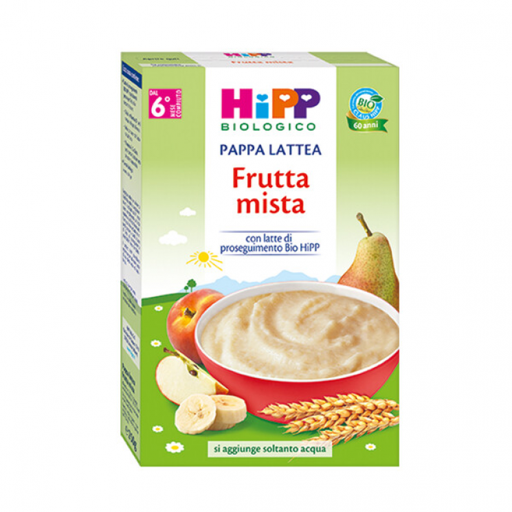 Hipp Biologico Pappa Lattea Frutta Mista 250g