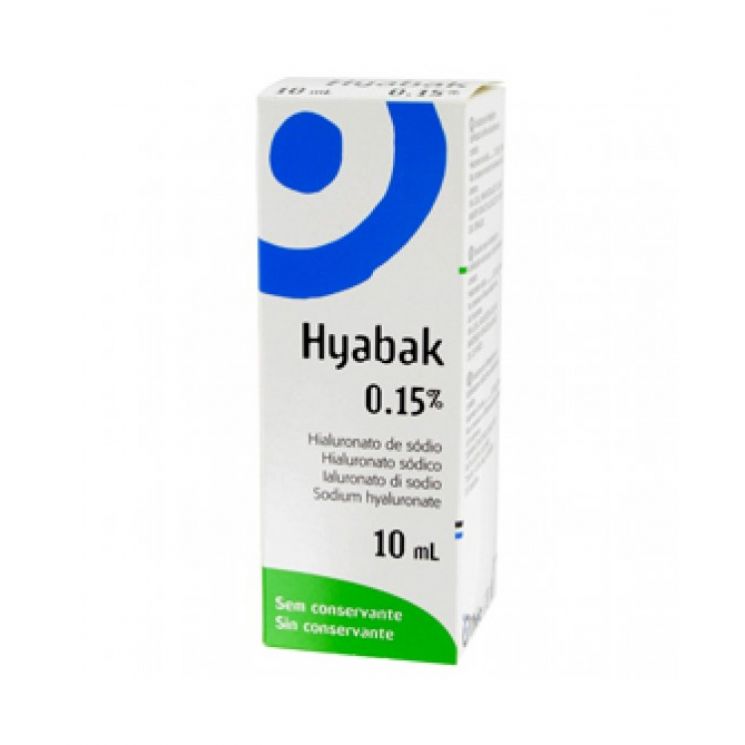 Hyabak 0.15% Soluzione Oftalmica 10 ml