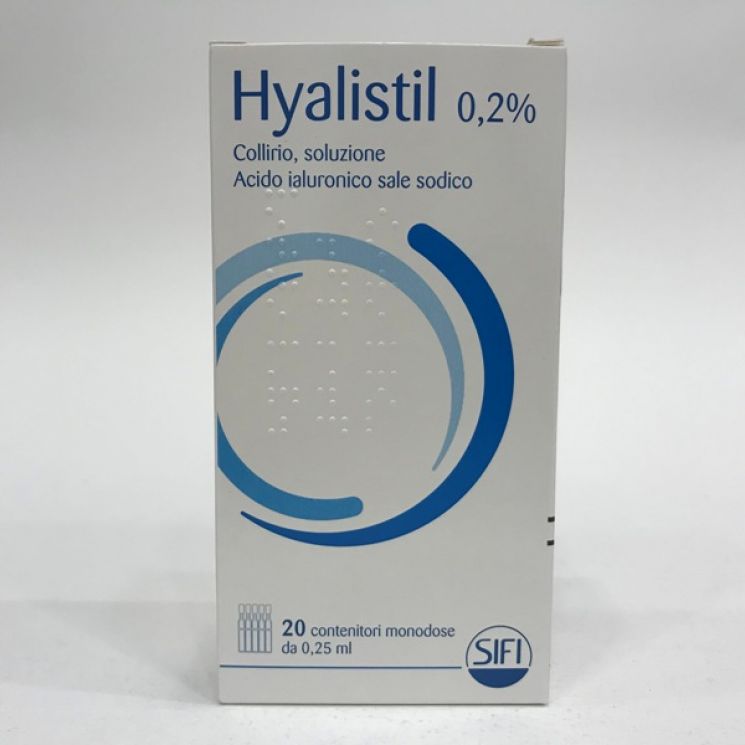 Hyalistil Collirio 20 Flaconcini 0,25ml
