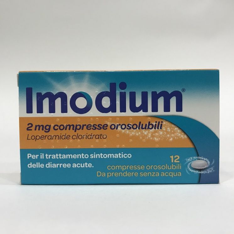 Imodium 12 Compresse Orosolubili Da 2 mg