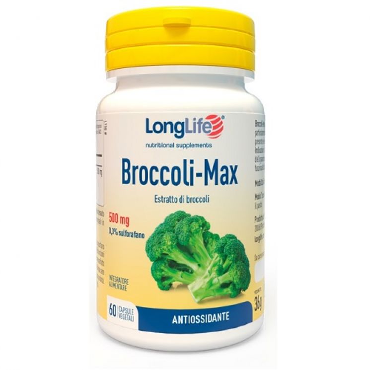 LongLife Broccoli-Max 500mg 60 Capsule