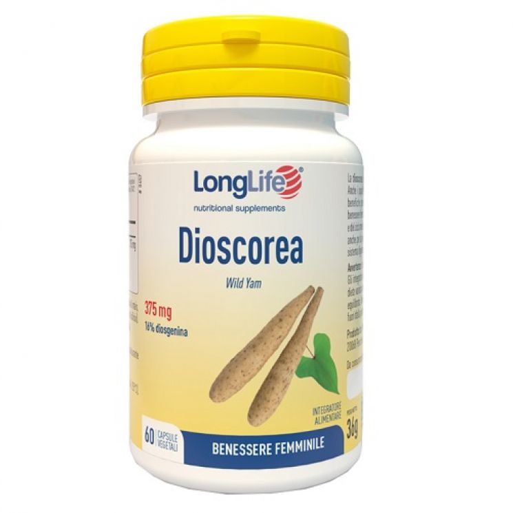 LongLife Dioscorea 375mg 60 Capsule