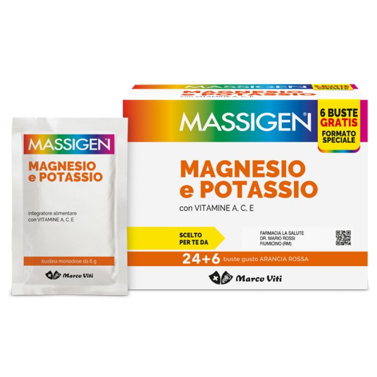 Massigen Magnesio e Potassio 30 Bustine