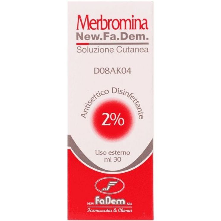 Merbromina Soluzione con applicatore 30 ml 2%