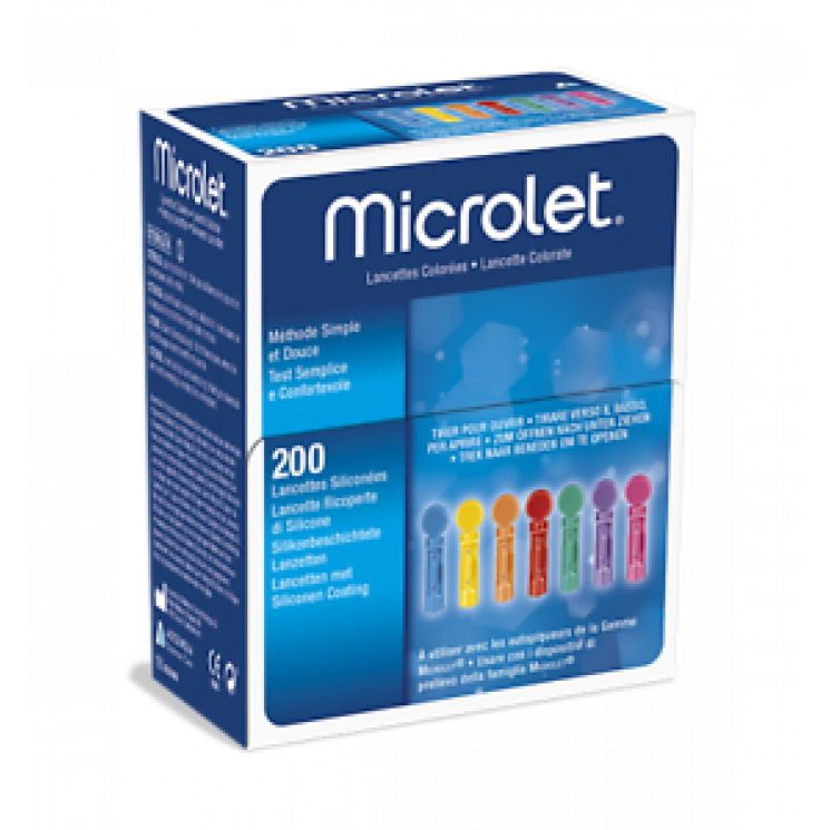Microlet Lancette 200 Pezzi
