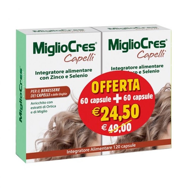MiglioCres Capelli 60+60 Capsule