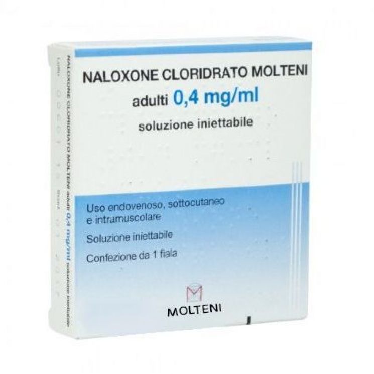 Naloxone Cloridrato Molteni Fiale 0,4 mg/ml 