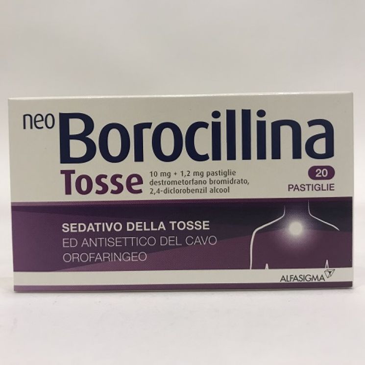 Neo Borocillina Tosse 20 Pastiglie 