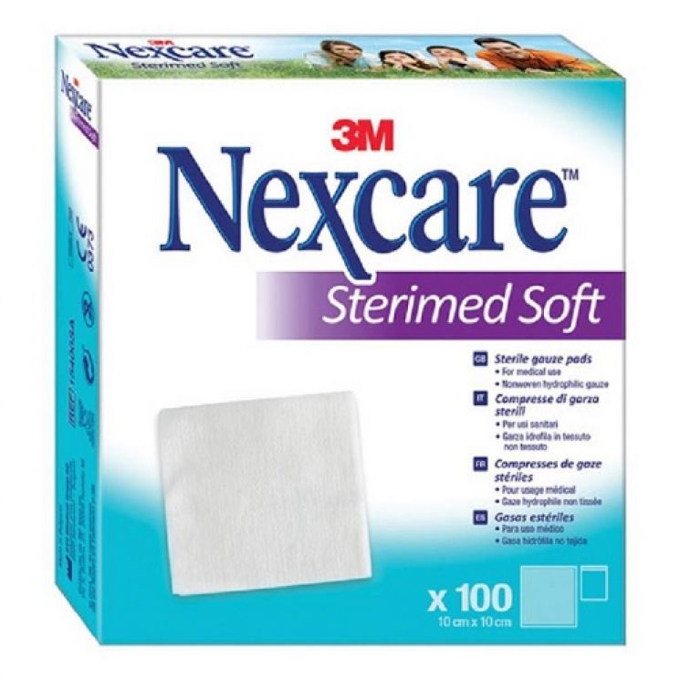 Nexcare Sterimed Soft 10x10x100 pezzi