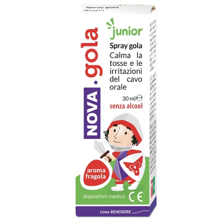 Nova Gola Junior Spray Fragola 30ml