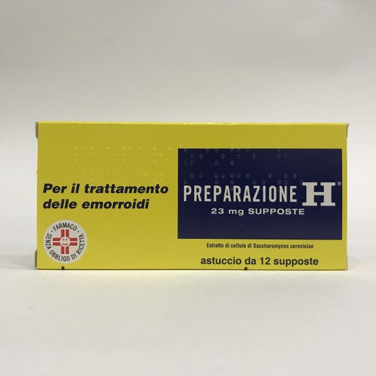 Preparazione H 12 Supposte 23 mg