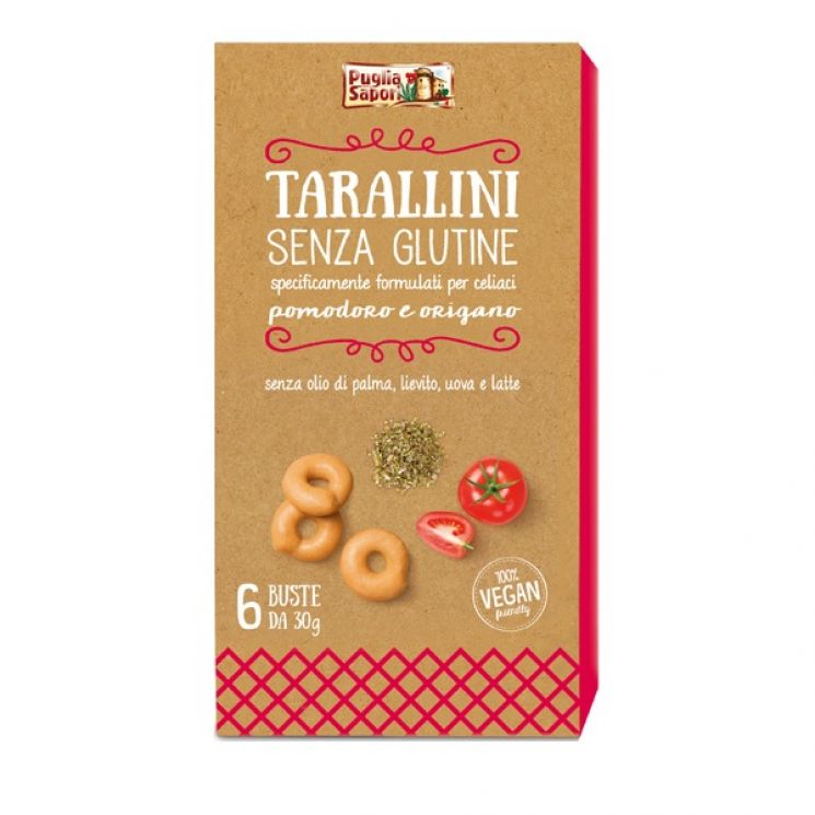 Puglia Sapori Tarallini Senza Glutine 6 Buste