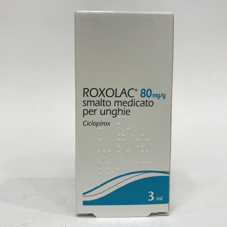 Roxolac Smalto unghie Flacone 80mg/g