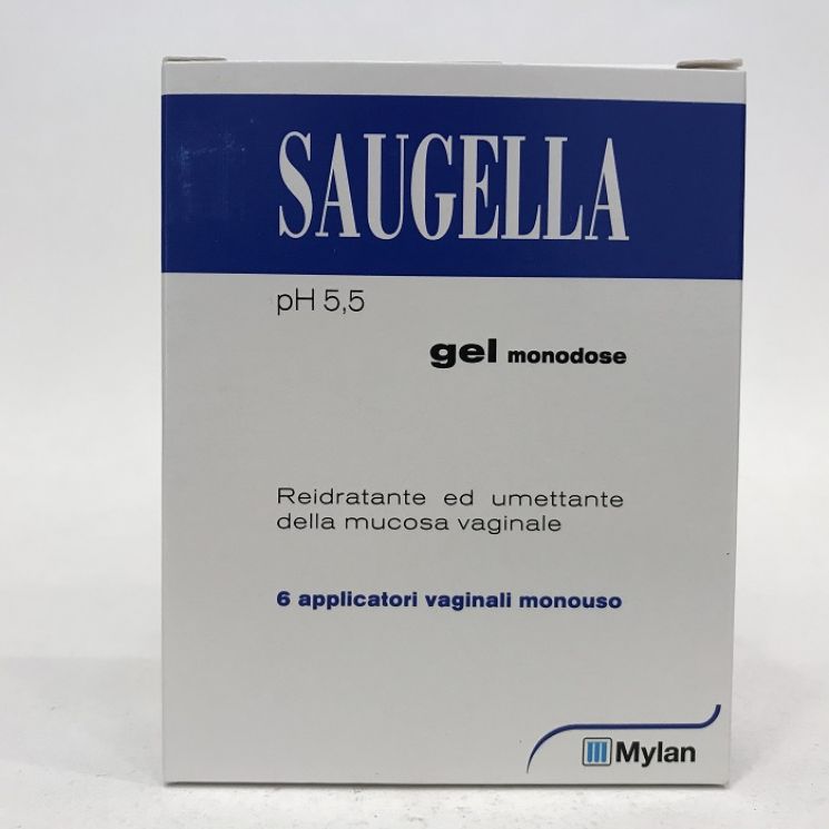 Saugella Gel Monodose 6 Applicatori Vaginali 5ml