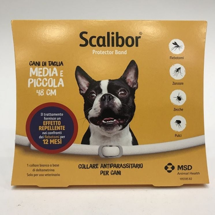 Scalibor Collare Antiparassitario da 48cm per Cani Piccoli