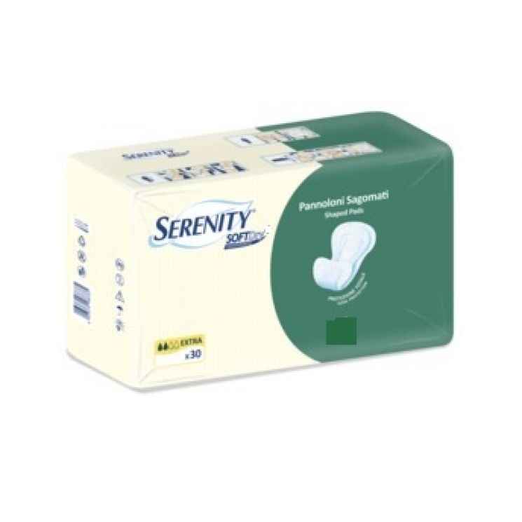 Pannoloni Serenity Soft Dry Sagomato Traspirante Assorbenza Extra 30 Pezzi