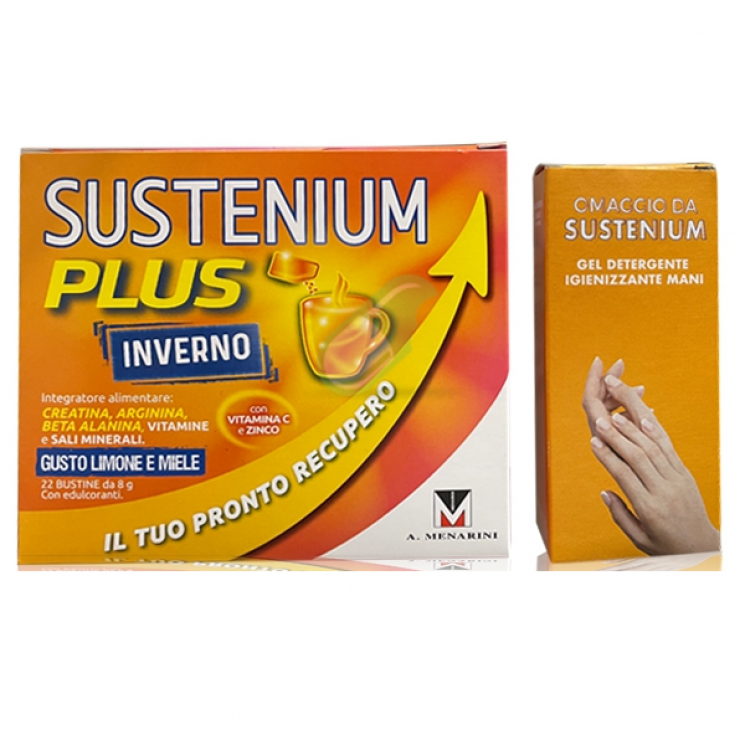 Sustenium Plus Inverno 22 bustine + Igienizzante Mani
