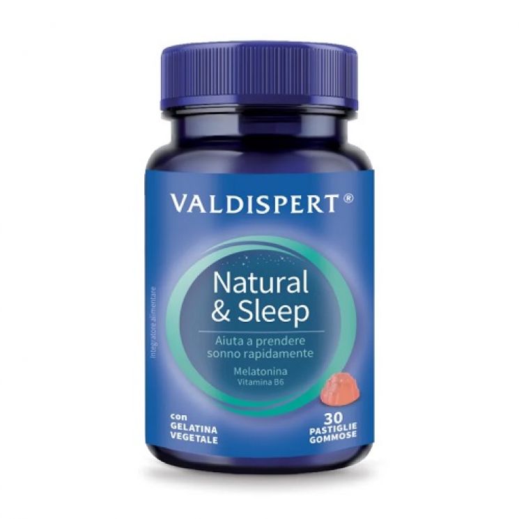 Valdispert Natural and Sleep 30 Pastiglie Gommose