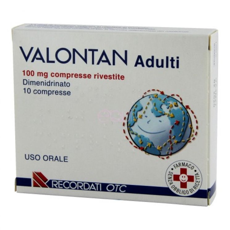 Valontan 10 Compresse Rivestite 100 mg 
