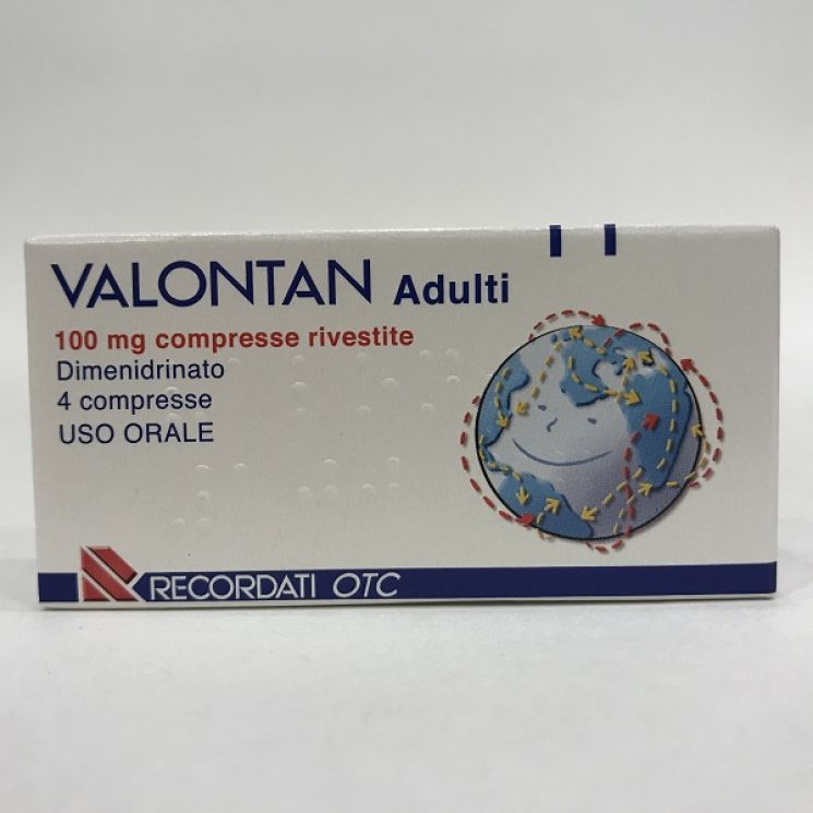 Valontan 4 Compresse Rivestite Da 100 mg
