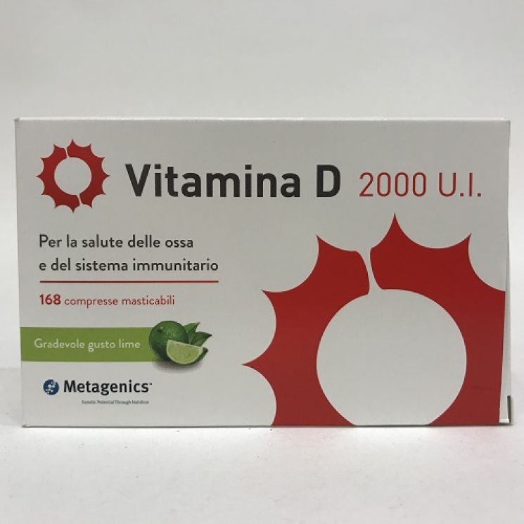 Vitamina D 2000UI 168 Compresse Masticabili