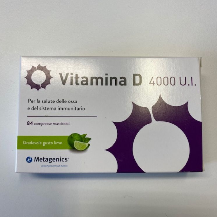 Vitamina D 4000UI 84 compresse masticabili
