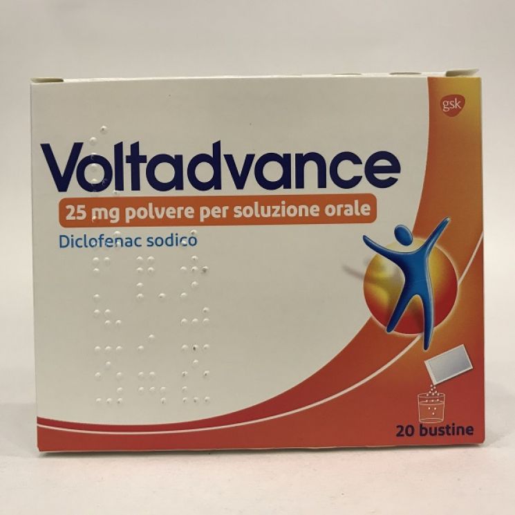 Voltadvance Polvere Orale 20 Bustine 25 mg