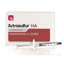 Artrosulfur Ha Siringa 1,6 2ml 3 Pezzi Infiltrazioni per ginocchio e articolazioni 