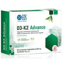 Eos D3-K2 Advance 60 Compresse Masticabili Vitamina D 