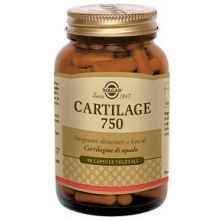 Cartilage 750 Solgar 90 Capsule Vegetali Ossa e articolazioni 