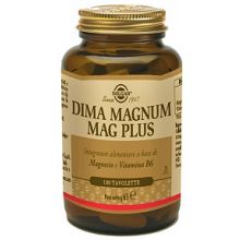 Dima Magnum Mag Plus Solgar 100 Tavolette Integratori Sali Minerali 
