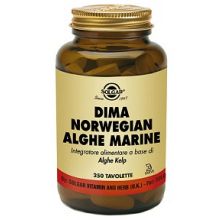 Dima Norwegian Alghe Marine Solgar 250 Tavolette Altri alimenti 