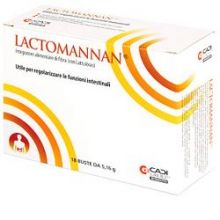 LACTOMANNAN 8 BUSTINE Digestione e Depurazione 
