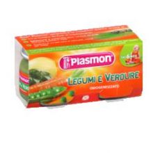 PLASMON OMOG VERD/LEGUMI 80GX2P Omogeneizzati di verdura 
