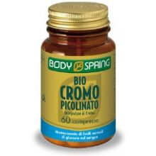 Body Spring Bio Cromo Picolinato 60 Compresse Controllo del peso 