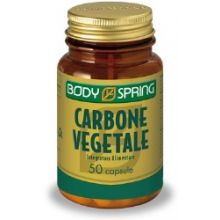 Body Spring Carbone Vegetale 50 Capsule Digestione e Depurazione 